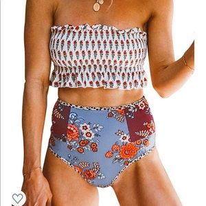 2 piece bathing suite
